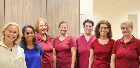 Das Team der Arztpraxis